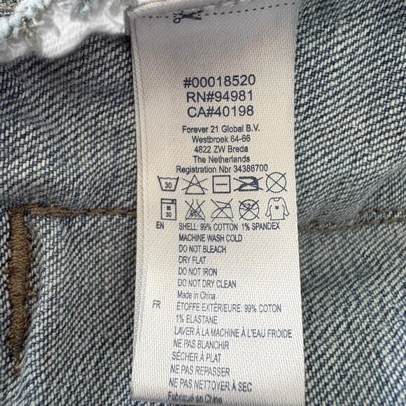 Upcycled Denim Plaid Jacket Star Patch Grunge Western Boho Fall Layer S Rustic - Picture 7 of 7